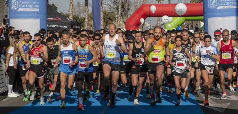 Media Maratón Cartagena 2025: Salida