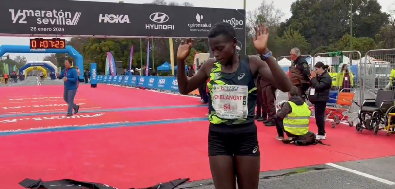 Medio Maratón Sevilla 2025: Ganadora