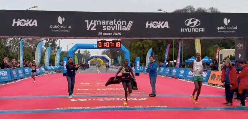 Medio Maratón Sevilla 2025: Meta