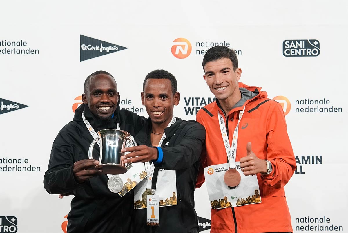Aregawi se impone a Kiplimo en la San Silvestre Vallecana masculina