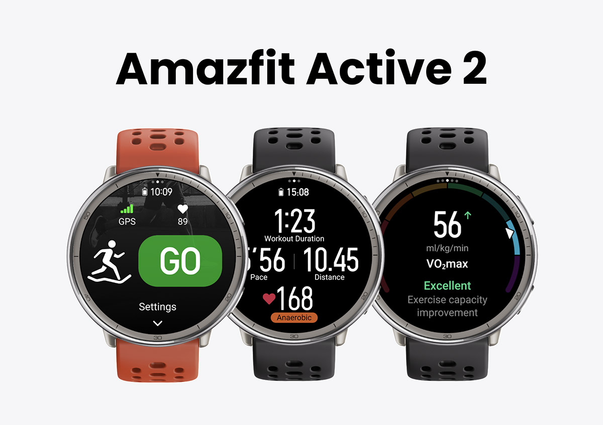 Amazfit Active 2: Revamped operating system: Zepp OS 45