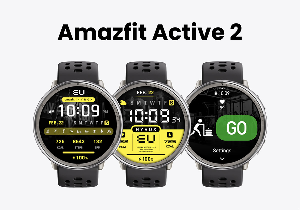 Sport modes: more than 160 options and two HYROX modes