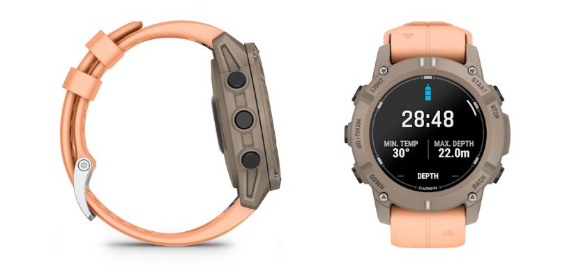 Garmin Descent G2: Colores