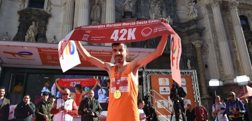 Maratón Murcia 2025: Meta