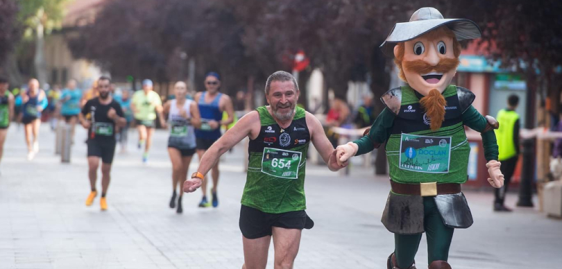 Media Maratón Cervantina 2025: Meta