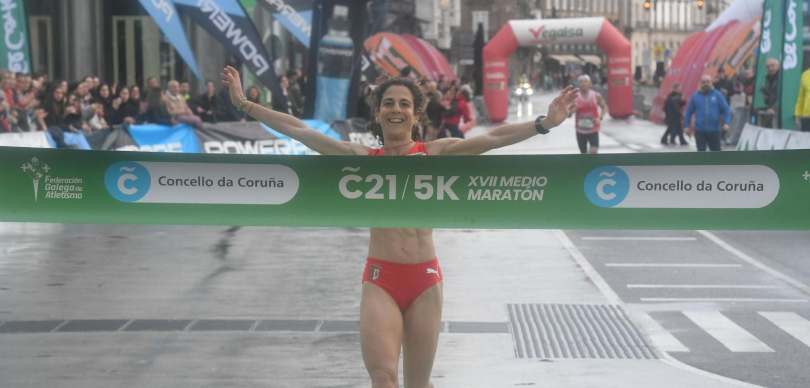 Medio Maratón Coruña 2025: Ganadora
