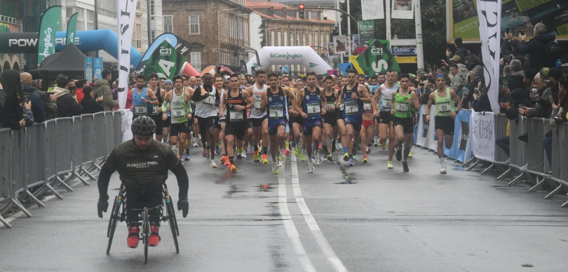 Medio Maratón Coruña 2025: Salida