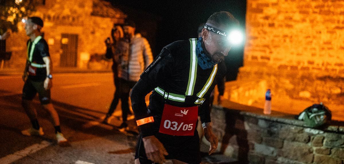 Las mejores frontales para running y trail running: Noche