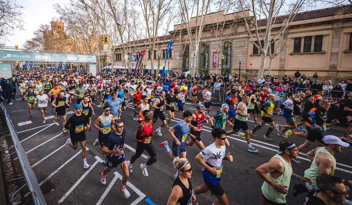 El running conquista la ciudad Condal
