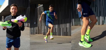 Nous avons testé ces chaussures de running avec une triple plaque en carbone et vous n'allez pas croire l'amélioration que nous avons obtenue en seulement 80 mètres.