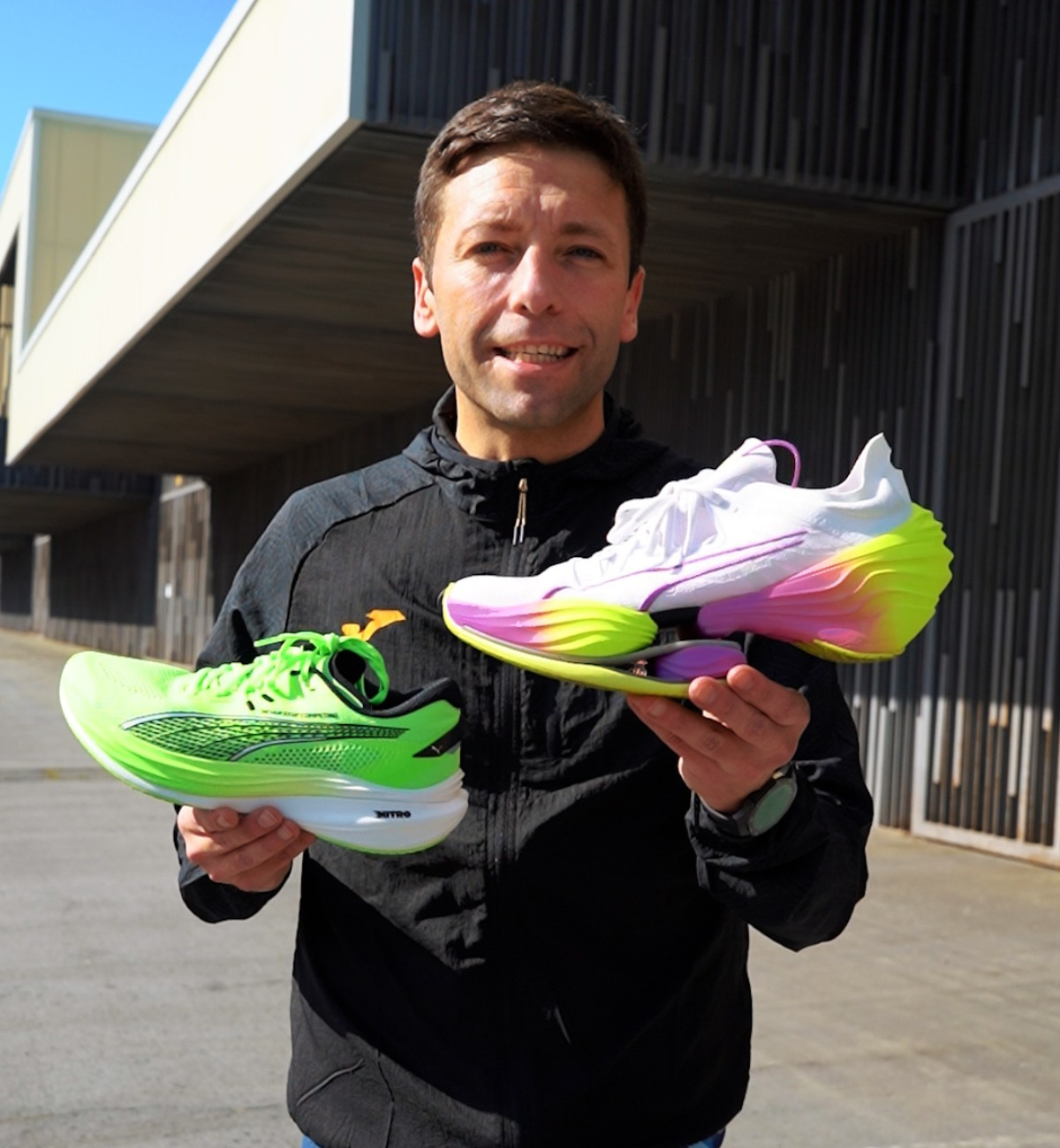 Hemos probado estas zapatillas con triple placa de carbono y no te vas a creer la mejora que hemos conseguido en solo 80 metros