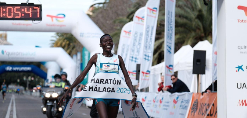 Media Maratón de Málaga 2025: Ganadora