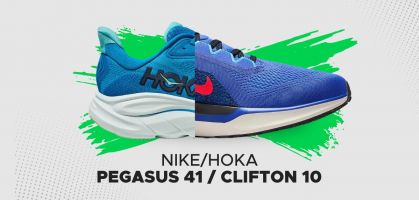 Nike Pegasus 41 vs. Hoka Clifton 10: ein Vergleich der beiden meistverkauften Laufschuhe jeder Marke