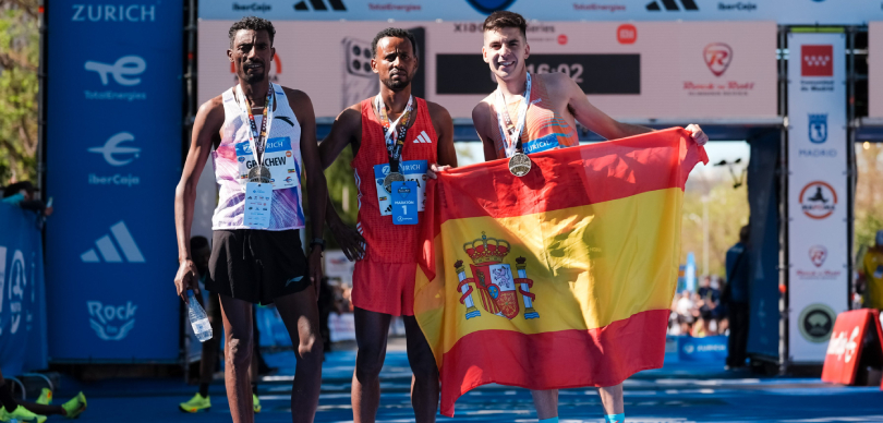 Maratón Madrid 2025: Podio