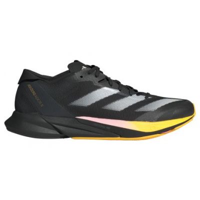 Adidas Adizero Adios 8 Black Dark Grey Yellow Light Pink