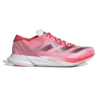 Adidas Adizero Adios 8 Pink White Dark Grey