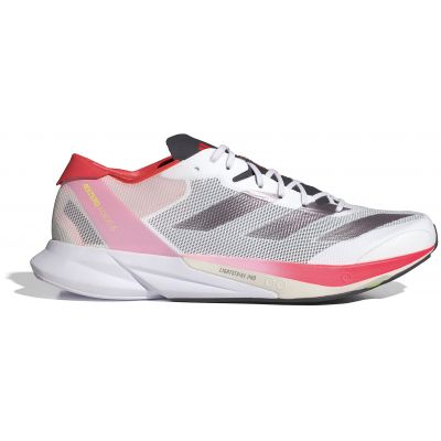 Adidas Adizero Adios 8 White Red Light Grey Black