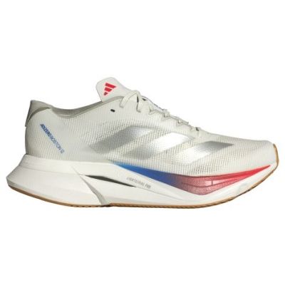 Adidas Adizero Boston 12 White Red Blue Grey