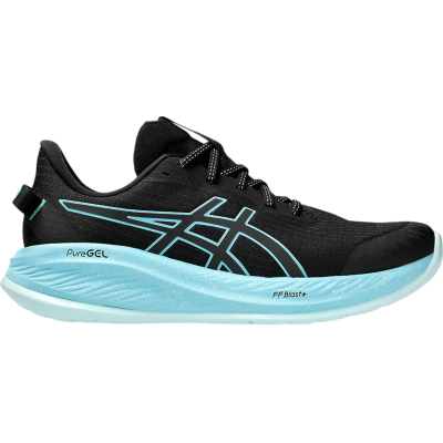 ASICS Cumulus 26 Black Light Blue White