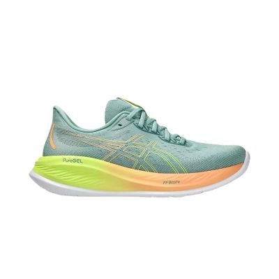 ASICS Cumulus 26 Light Green Peach White