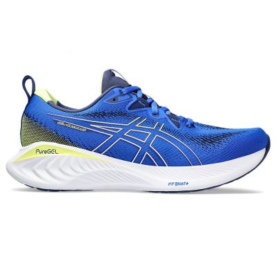 ASICS Gel Cumulus 25 Blue White Black Lime Green
