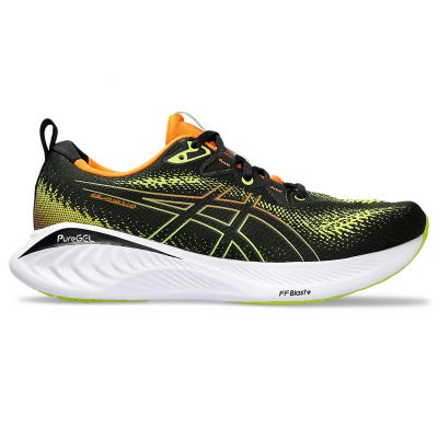 ASICS Gel Cumulus 25 Lime Green Black White Orange