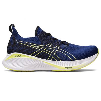 ASICS Gel Cumulus 25 Navy Blue Black Lime Green White