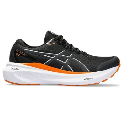 ASICS Gel Kayano 30 Black Orange White Dark Grey