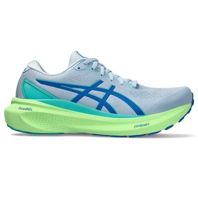ASICS Gel Kayano 30 Light Blue Lime Green Dark Blue