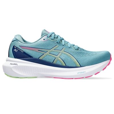 ASICS Gel Kayano 30 Light Blue White Pink Navy Blue