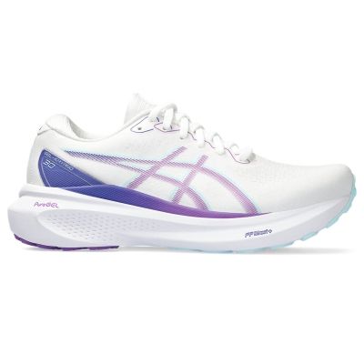 ASICS Gel Kayano 30 White Light Purple Light Blue