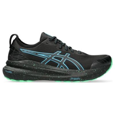 ASICS Gel Kayano 31 Black Light Blue Lime Green