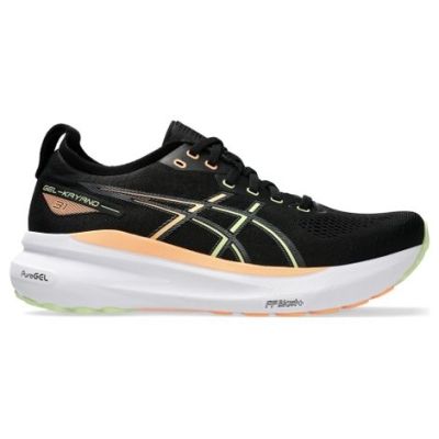 ASICS Gel Kayano 31 Black Peach White Lime Green