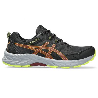 ASICS Gel Venture 9 Black Orange Lime Green Grey