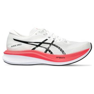 ASICS Magic Speed 3 White Red Black