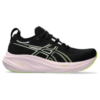 ASICS Nimbus 26 Black Light Green White