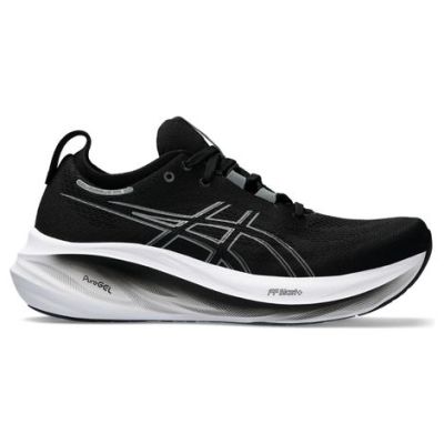ASICS Nimbus 26 Black White Dark Grey