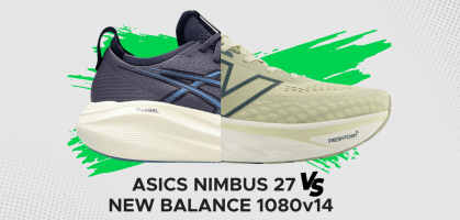 Asics Nimbus 27 vs. New Balance 1080 v14 : quelle est la plus amortie et la plus confortable ?
