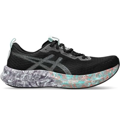 ASICS Noosa Tri 16 Black Light Grey Mint Green Coral