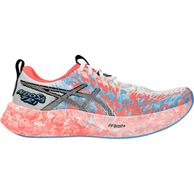 ASICS Noosa Tri 16 Coral Red Light Blue White Black