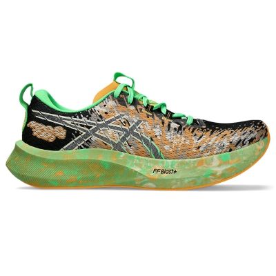 ASICS Noosa Tri 16 Lime Green Black Orange Dark Grey