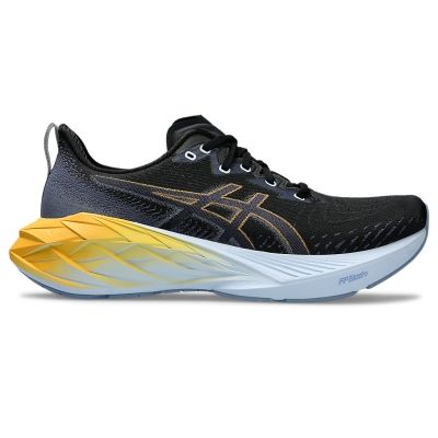 ASICS Novablast 4 Black Yellow Light Grey