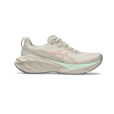 ASICS Novablast 4 Light Beige Mint Green Soft Pink