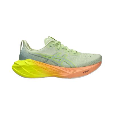 ASICS Novablast 4 Lime Green Yellow Light Grey