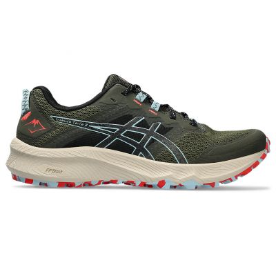 ASICS Trabuco Terra 2 Olive Green Light Blue Beige Red Black