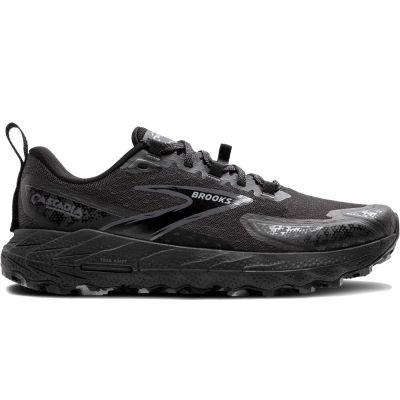 Brooks Cascadia 18 Black Dark Grey Light Grey