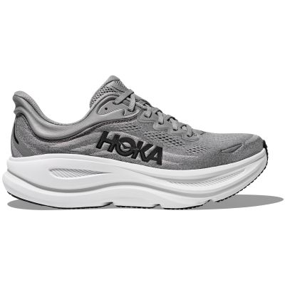HOKA Bondi 9 Grey White Black