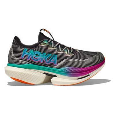 HOKA Cielo X1 Dark Grey Teal Purple Black White