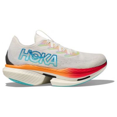 HOKA Cielo X1 White Red Orange Light Blue Black