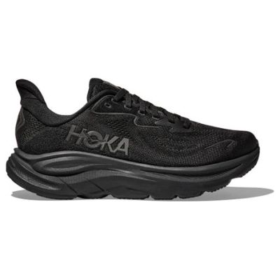 HOKA Clifton 10 Black Dark Grey